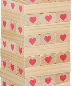 Relaxdays Vallende Toren XL - Houten Toren Spel 54 Cm - Stapeltoren Bruiloft - Wiebeltoren 17 Relaxdays Vallende Toren XL - Houten Toren Spel 54 Cm - Stapeltoren Bruiloft - Wiebeltoren -actiespellen Verkoop 305x840