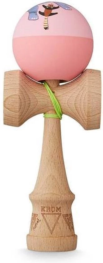 KROM Kendama KROM X MIMOE ELEPHANT PINK KENDAMA 3 KROM Kendama KROM X MIMOE ELEPHANT PINK KENDAMA