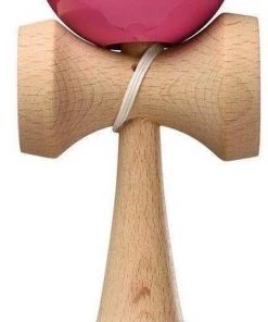 Kendama USA Kaizen - Triple Stripe - Pink With Black