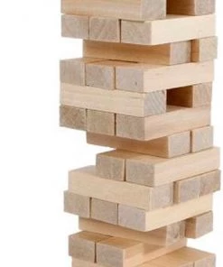 Toys Amsterdam Miniatuur Behendigheidsspel Junior 16 Cm Hout Naturel