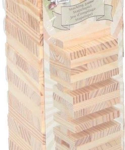 A&K Toys - Games - Stapelspel - 60 Stuks - Hout -actiespellen Verkoop 370x840