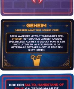 NX Party® - ALCOHOLLY® - Drankspel - Nederlandstalig - Bordspel - Spelletjes Voor Volwassenen - Drank Spelletjes 20 NX Party® - ALCOHOLLY® - Drankspel - Nederlandstalig - Bordspel - Spelletjes Voor Volwassenen - Drank Spelletjes -actiespellen Verkoop 383x840