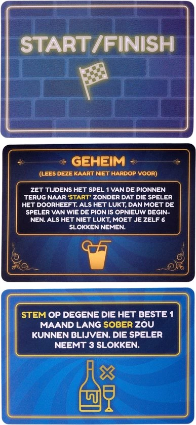 NX Party® - ALCOHOLLY® - Drankspel - Nederlandstalig - Bordspel - Spelletjes Voor Volwassenen - Drank Spelletjes 12 NX Party® - ALCOHOLLY® - Drankspel - Nederlandstalig - Bordspel - Spelletjes Voor Volwassenen - Drank Spelletjes - Afbeelding 10