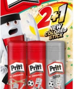 Lijmstiften Pritt, 3st. Afmeting Verpakking: 21,5 X 9,5 X 2,5 Cm 5 Lijmstiften Pritt, 3st. Afmeting Verpakking: 21,5 X 9,5 X 2,5 Cm -actiespellen Verkoop 390x840