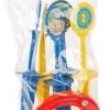Toi-Toys Ringwerpspel 10-delig - 5 Werpringen En 5 Pinnen - Voor Buiten - Strand - Zwembad - Buitenspeelgoed - Zomer -actiespellen Verkoop 450x840
