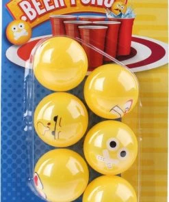 Toi-toys Bier Pong Ballen Met Emoji 6 Stuks 4 Cm Geel 5 Toi-toys Bier Pong Ballen Met Emoji 6 Stuks 4 Cm Geel -actiespellen Verkoop 473x840