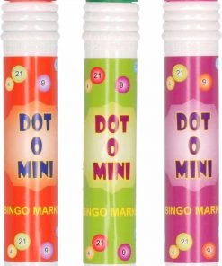 Merkloos 6x Stuks Bingostiften In Verschillende Kleuren - Groen / Paars En Rood - Van Alle Kleuren 2 Stuks - Bingo Markeerstiften -actiespellen Verkoop 474x840 1