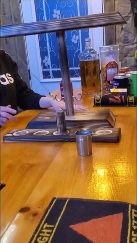 Merkloos Ring Toss Game - Drankspel - Drank Spelletjes - Drinking Game - Shots - Party Game - Lets Get Drunk 4 Merkloos Ring Toss Game - Drankspel - Drank Spelletjes - Drinking Game - Shots - Party Game - Lets Get Drunk - Afbeelding 2