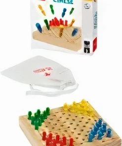 Dal Negro Reisspel Dama Cinese 21 X 21 Cm Hout Naturel