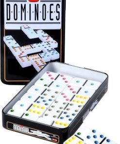 Merkloos Longfield Games Domino Dubbel 6 - Blik -actiespellen Verkoop 535x840 2