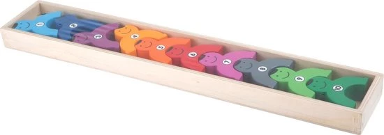 Small Foot Company Small Foot - Number Stacking Figures 4 Small Foot Company Small Foot - Number Stacking Figures - Afbeelding 2