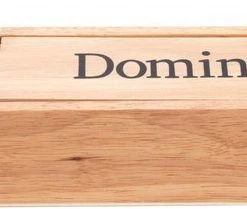 Engelhart Domino Dubbel 6 Junior Hout 5 Cm Wit/zwart -actiespellen Verkoop 550x209 2