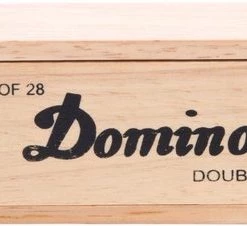 Longfield Domino Dubbel-6 Junior 41 Cm Hout Wit 28 Stenen -actiespellen Verkoop 550x226 1