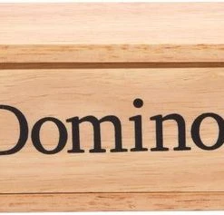 Engelhart Domino Dubbel 6 Junior Hout 5 Cm Wit/zwart -actiespellen Verkoop 550x237