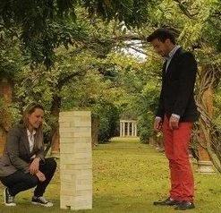 Ubergames Giga Stapeltoren, Tot 150 Cm, ECO Hardhout Zonder Crib Kist Klasse En Geweldig -actiespellen Verkoop 550x238 1