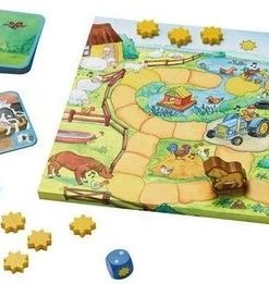 Haba Speelgoed | Wooden Toys - !!! Spiel - Soundspielesammlung - Trubel Auf Dem Bauer -actiespellen Verkoop 550x261