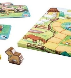 Haba Speelgoed | Wooden Toys - !!! Spiel - Soundspielesammlung - Trubel Auf Dem Bauer -actiespellen Verkoop 550x271
