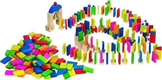 Goki Houten Domino Rally 247-Delig 3 Goki Houten Domino Rally 247-Delig