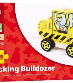 Bigjigs Stacking Bulldozer