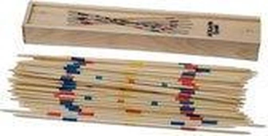 Merkloos Longfield Games Mikado In Kist - 25 Cm 3 Merkloos Longfield Games Mikado In Kist - 25 Cm