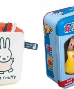 Merkloos Babybundel - 0-3 Jaar - Rammelaar & Kinderspel - Nijntje Kubus & Bumba Verstoppertje Spelen