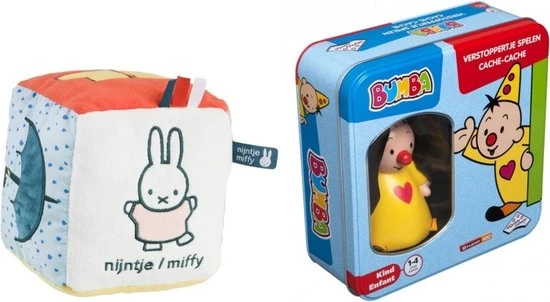 Merkloos Babybundel - 0-3 Jaar - Rammelaar & Kinderspel - Nijntje Kubus & Bumba Verstoppertje Spelen 3 Merkloos Babybundel - 0-3 Jaar - Rammelaar & Kinderspel - Nijntje Kubus & Bumba Verstoppertje Spelen