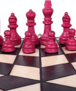 Raindroptime.com Drie Spelers Schaakbord Met Schaakstukken Groot (Trichess) -actiespellen Verkoop 550x304 1