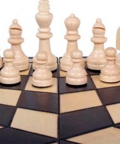 Raindroptime.com Drie Spelers Schaakbord Met Schaakstukken Groot (Trichess) -actiespellen Verkoop 550x305 3