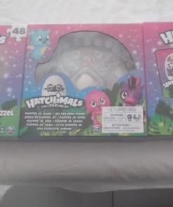 Hatchimals 3-Pack (Puzzle + Popper Jr. Game + Jumbo Playing Cars