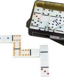 Merkloos Longfield Games Domino Dubbel 6 - Blik -actiespellen Verkoop 550x318 2