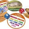 Creativamente Reisspel Zoogdieren 9 X 6 Cm Karton 51-delig (fr) -actiespellen Verkoop 550x323