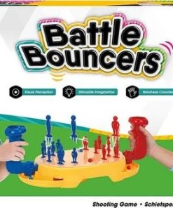 Merkloos Battle Bouncers Schietspel Voor 2