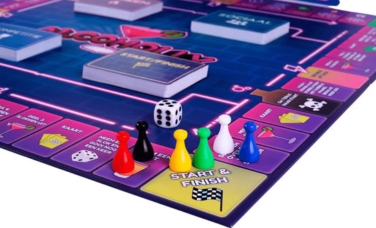 NX Party® - ALCOHOLLY® - Drankspel - Nederlandstalig - Bordspel - Spelletjes Voor Volwassenen - Drank Spelletjes 7 NX Party® - ALCOHOLLY® - Drankspel - Nederlandstalig - Bordspel - Spelletjes Voor Volwassenen - Drank Spelletjes - Afbeelding 5