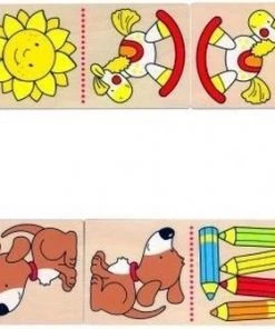 Goki Domino Mijn Eerste Domino 28 Blokjes