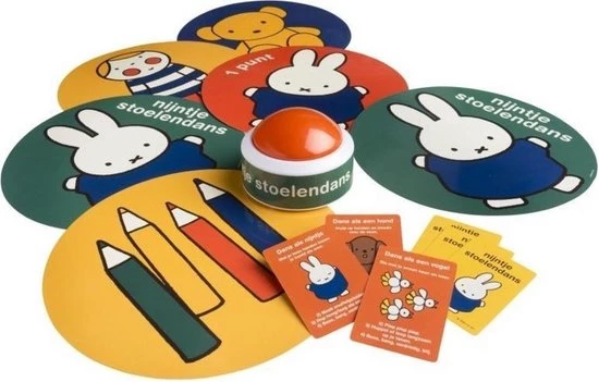 Babybundel - 0-3 Jaar- Roze - Rammelaar & Kinderspel - Nijntje Kubus & Stoelendans 9 Babybundel - 0-3 Jaar- Roze - Rammelaar & Kinderspel - Nijntje Kubus & Stoelendans - Afbeelding 7