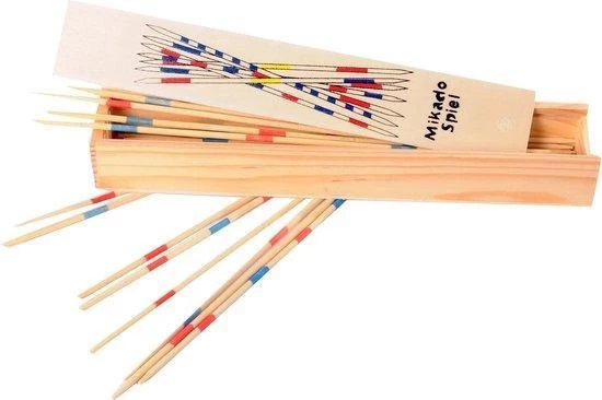 Merkloos Longfield Games Mikado In Kist - 25 Cm 5 Merkloos Longfield Games Mikado In Kist - 25 Cm - Afbeelding 3