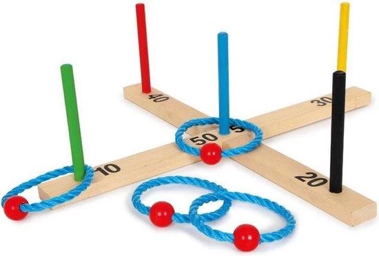 Small Foot Company Small Foot - Ring Throwing Game Coloured 3 Small Foot Company Small Foot - Ring Throwing Game Coloured