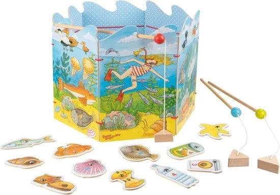 Goki Visspel Hout 30 Cm Multicolor 3 Goki Visspel Hout 30 Cm Multicolor