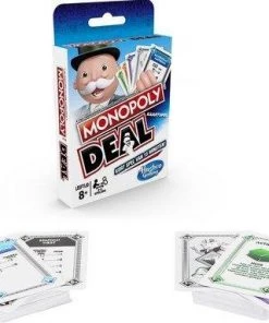 Merkloos Monopoly Deal - Kaartspel -actiespellen Verkoop 550x383 6
