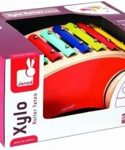 Janod Tatoo Rijdende Xylofoon - Rood 22 Janod Tatoo Rijdende Xylofoon - Rood -actiespellen Verkoop 550x391 2