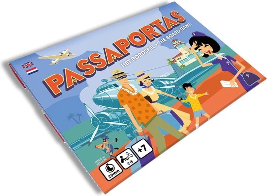 Jorta Passaportas - Gezelschapspel - Reisversie 3 Jorta Passaportas - Gezelschapspel - Reisversie