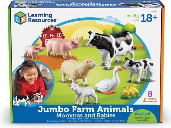 Learning Resources Jumbo Boerderij Dieren 5 Learning Resources Jumbo Boerderij Dieren - Afbeelding 3