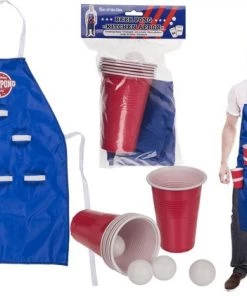 Out Of The Blue Beer Pong Keukenschort - Drankspel -actiespellen Verkoop 550x421 1