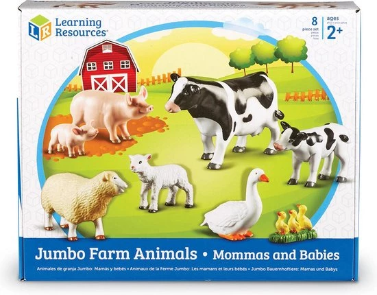 Learning Resources Jumbo Boerderij Dieren 3 Learning Resources Jumbo Boerderij Dieren
