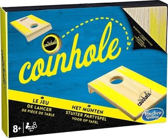 Hasbro Coinhole - Gezelschapsspel Het Partyspel Voor Op Tafel! - Het Munten Stuiter Partyspel Voor Op Tafel - Zie Video In De Verkoop Pagina 5 Hasbro Coinhole - Gezelschapsspel Het Partyspel Voor Op Tafel! - Het Munten Stuiter Partyspel Voor Op Tafel - Zie Video In De Verkoop Pagina - Afbeelding 3