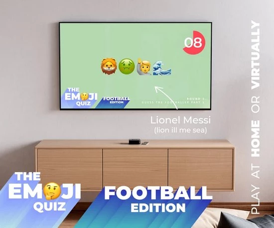 Quiz Voetbal Edition De Emoji Quiz Voetbal Editie | Voetbal Editie | Powerpoint Quiz Presentatie | Leuke Virtuele Quiz Perfect | Emoji Pictionary | Kantoor Quiz 9 Quiz Voetbal Edition De Emoji Quiz Voetbal Editie | Voetbal Editie | Powerpoint Quiz Presentatie | Leuke Virtuele Quiz Perfect | Emoji Pictionary | Kantoor Quiz - Afbeelding 7