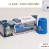 12 Pack YJ® Kinder Sportstapelen Bekers-Quick Stacks Cups - Speed Training Game Uitdaging- Competitie Party Speelgoed + Gratis OpbergTas-7.6*9.3cm -Blauw -actiespellen Verkoop 550x463 3
