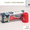 12 Pack YJ® Kinder Sportstapelen Bekers-Quick Stacks Cups - Speed Training Game Uitdaging- Competitie Party Speelgoed + Gratis OpbergTas-7.6*9.3cm -Rood -actiespellen Verkoop 550x466 1