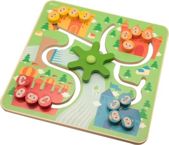 Classic World Houten Motoriek Spel Kasteel 3 Classic World Houten Motoriek Spel Kasteel