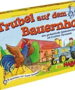 Haba Speelgoed | Wooden Toys - !!! Spiel - Soundspielesammlung - Trubel Auf Dem Bauer -actiespellen Verkoop 550x489